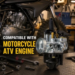 Conjunto de Motor PHVA17 19mm para Scooter MBK Tomos A55 50cc 80cc de <span class=keywords><strong>2</strong></span> Tiempos, Carburador Compatible Dellor de 19mm, Repuesto de <span class=keywords><strong>2</strong></span> Tiempos - Product Image 5