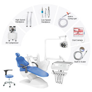 Conjunto completo de unidad de silla dental profesional personalizada a precio competitivo para cirugía médica - Product Image 1