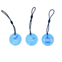 Llavero NFC RFID de Epoxi Programable Personalizado con Logotipo Personalizado para Pagos y Uso en Hoteles con Chip T5577 1K para Mascotas, Perros, Gatos