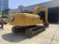 Moteur et pompe d'occasion pour excavatrice 320GX 20 tonnes, moteur C4.4, faible nombre d'heures, bon état, matériel de construction à vendre en stock
