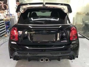 CSYP GMC Style Carbon Fiber Double Deck Roof Rear <strong>Spoiler</strong> for MINI JCW F56 Cooper S 2014-2023 Glue Tape - Product Image 4