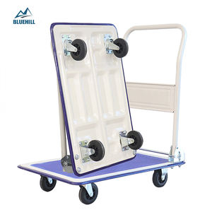 Plataforma plegable de acero y plástico para transporte de mercancías, camión manual de gran resistencia - Product Image 2