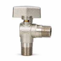 Robinet à bille en laiton pour l'eau, commande manuelle OEM
