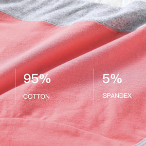 Ropa interior de algodón para mujer, bragas elásticas de cintura alta, <span class=keywords><strong>calzoncillos</strong></span> suaves transpirables de talla grande - Product Image 5