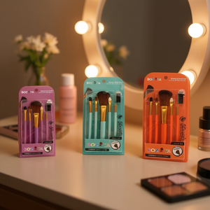 Boz Ya Makeup Brushes 12 Pcs Set Professional Cosmetic Tools For Face Application - Product Image 3