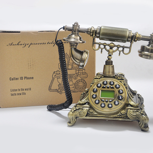 Telefono <span class=keywords><strong>Vintage</strong></span> telefono classico retrò telefono fisso antico - Product Image 6