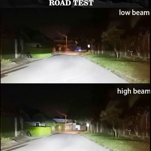 SANVI Lentille de projecteur Bi-LED 3 pouces 12V 40W 6000K 6000LUX H4 pour la rénovation de phares de voiture à LED - Product Image 6