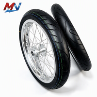 Juego de Ruedas SuperMoto Plateadas para Surron Light Bee Talaria X LBX, Mejora de Rendimiento, Rin de 17 Pulgadas, Neumáticos 70/90-17 90/80-17