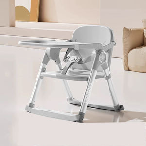 <span class=keywords><strong>Chaise</strong></span> haute pour bébé portable, siège rehausseur pour enfant, <span class=keywords><strong>chaise</strong></span> haute pour bébé avec plateau amovible - Product Image 2