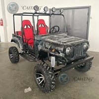 Jeep électrique/à essence Caiteng haute vitesse pour enfants et adultes, 300cc, 350cc, 250cc, 200cc, 4x4, transmission automatique, mini véhicule tout-terrain