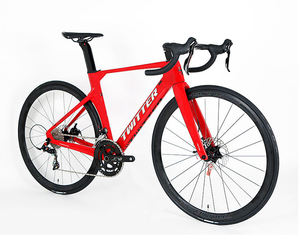 Bicicleta de Carretera de Carbono Aero Ligera Twitter R10, 700C, <span class=keywords><strong>Shimano</strong></span> Claris R2000 22 Velocidades, Freno de Disco Hidráulico, Bicicleta de Carreras y Ciudad - Product Image 3