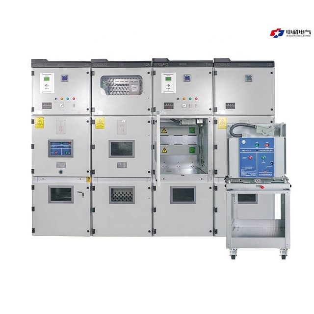 KYN28A-12 Industrial Metal-armored Medium Voltage Power Distribution Cabinet with IP65 Rating and 630-4000A Rated Current