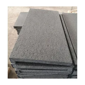 Hebei Ucuz 60x60 Fiyat Galaxy Gri San Gabriel Bazalt Yeni G684 Slab Alevli Mutlak Kül Siyah Granit Taş zemini Fayans Ustası