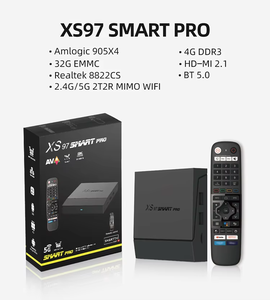 Prix de gros Amlogic S905x4 hd 4k Télécommande vocale 32GB Android 11 XS97 Smart Pro <span class=keywords><strong>Tv</strong></span> Box avec Quad Core - Product Image 6