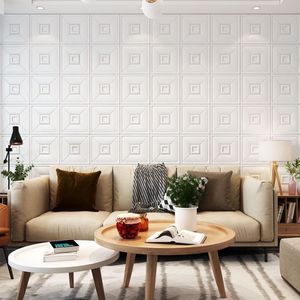 Autocollants Muraux pour Murs <span class=keywords><strong>de</strong></span> Fond TV, Tête <span class=keywords><strong>de</strong></span> <span class=keywords><strong>Lit</strong></span> Autocollante Rembourrée, Papier Peint <span class=keywords><strong>de</strong></span> Chambre à Coucher, Autocollants Décoratifs Originaux - Product Image 4