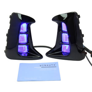 KIA PEGAS/Kia soluto 2018用デイタイムランニングライトKiaPegas2018用DRLフォグランプKia soluto/Kia Pegas2018用フロントバーライト - Product Image 5