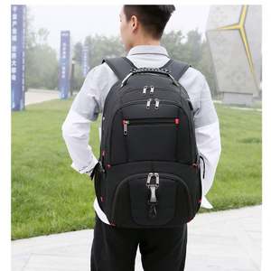 Sac à dos d'ordinateur portable d'école imperméable avec logo personnalisé, avec fonction de charge USB, antivol, sacs de voyage intelligents pour femmes et hommes - Product Image 6