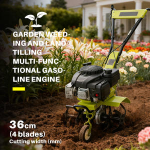 Vertak 139cc Benzine Helmstok Benzine Cultivator Rototiller-Grondbewerkingsmachine Voor Boerderij En Tuin Gebruik - Product Image 3