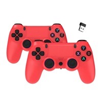 Controlador inalámbrico Doble controlador de juego para Android TV PC videojuego joystick