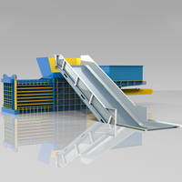 Presse à balles horizontale hydraulique robuste de qualité industrielle, capacité de 5 à 8 tonnes par heure, 200 à 1000 kg, sur mesure, pour le recyclage du fer et de l'aluminium