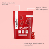 Bonbons Gélifiés à la Fraise Personnalisés, Complément Alimentaire, 60 unités, Prêts à l'Expédition – Fournisseur Direct d'Usine OEM en Marque Blanche