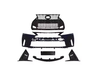 Kit carrosserie 4x4 F-Sport pour LEXUS IS IS250 IS300 2006-2012 Mise à niveau vers 2021-2023 Kit de carrosserie de Conversion de lampe avant arrière de calandre de pare-chocs
