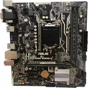 Desktop <b>computer</b> <b>motherboard</b> the B250M-K supports DDR4 memory and is compatible with 6th and 7th generation CPUs - Product Image 1