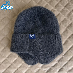 Gorro <span class=keywords><strong>con</strong></span> <span class=keywords><strong>orejeras</strong></span> para exteriores para hombres y mujeres <span class=keywords><strong>con</strong></span> <span class=keywords><strong>orejeras</strong></span>, Protector <span class=keywords><strong>de</strong></span> orejas, gorro <span class=keywords><strong>de</strong></span> <span class=keywords><strong>lana</strong></span> tejido para invierno, ciclismo, esquí, Impresión <span class=keywords><strong>de</strong></span> lazos - Product Image 6