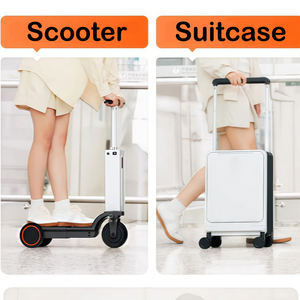 <span class=keywords><strong>Valise</strong></span> de voyage MGB taille <span class=keywords><strong>cabine</strong></span> avec port USB <span class=keywords><strong>Valise</strong></span> scooter Bagage à main cadre en aluminium avant ouvert Bagage à main - Product Image 4