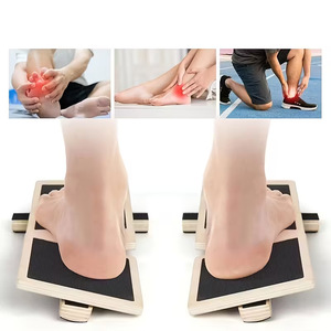 Tabla de estiramiento de madera para pantorrillas, pedal de yoga para entrenamiento de pies, estirador de pies, tabla de equilibrio de una sola pierna para ballet, tabla de estiramiento de tendones - Product Image 5