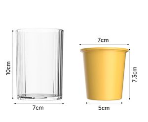 2025 Новый мини-горшок для самостоятельной воды для комнатных растений двухслойный пластиковый автоматический самополив горшок для растений - Product Image 6