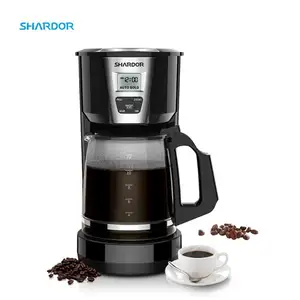 12 Cup Drip <strong>Coffee</strong> <strong>Machine</strong> Programmable Control Glass Carafe Reusable <strong>Filter</strong> <strong>Timer</strong> Digital Display <strong>Coffee</strong> Maker - Product Image 1