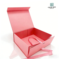 Luxurious Heavy-Duty Magnetic Closure Reusable Waterproof Eco-Friendly Recycled Materials Foldable Customizable Logo Box