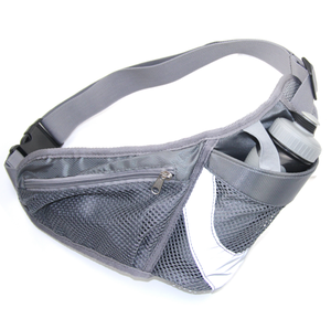 Riñonera unisex para deportes al aire libre, riñonera de nailon, soporte para botella de agua, correr, caminar, senderismo, cinturón de viaje con logotipo personalizable - Product Image 4