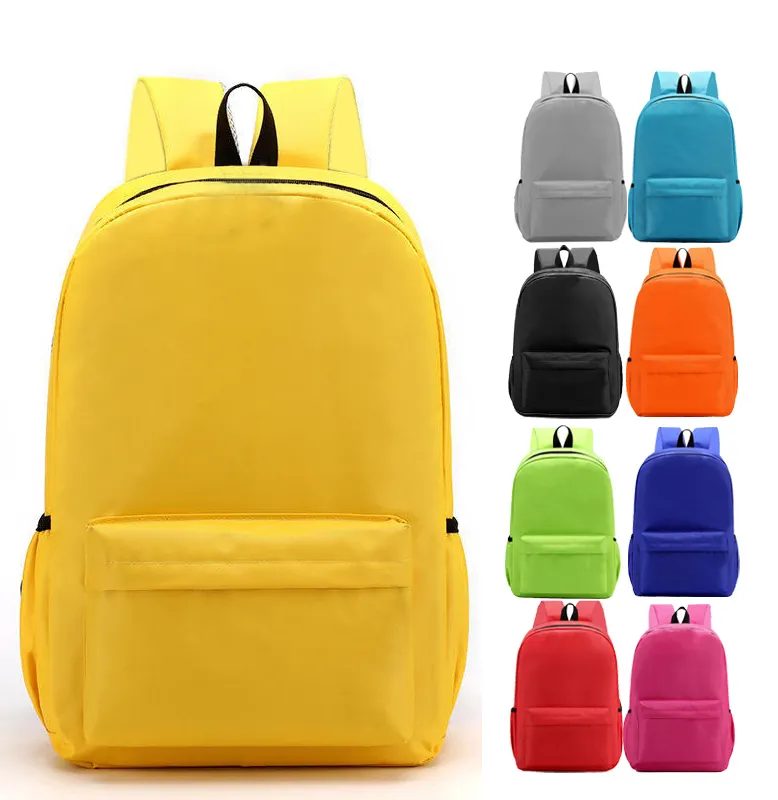 Fabricante atacado de mochila escolar para crianças, mochila escolar para meninos e meninas, mochila escolar para escola primária de poliéster com logotipo personalizado para viagens