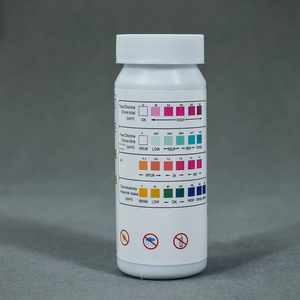 Bandes de test pour piscine 4 en 1, test multiparamètres de la qualité de l'eau pour piscine et spa - Product Image 1