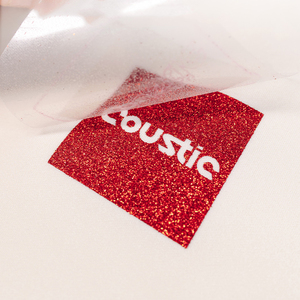 Vinilo Termotransferible con Purpurina, Transferencias Personalizadas con Brillo, Pegatinas con Purpurina, Impresión por Transferencia, Diseño Estampado, Lámina para Estampado en Caliente - Product Image 1