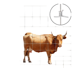 Rouleau de clôture pour bétail <span class=keywords><strong>à</strong></span> haute résistance, <span class=keywords><strong>grillage</strong></span> métallique pour champ - Product Image 1