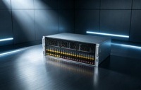 Serveur GPU 4U reconditionné Jumsoft compatible avec Supermicro SYS-421GE-TNRT, processeur Xeon 3,5 GHz, SSD, calcul IA, garantie 3 ans