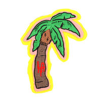 Patch brodé en 3D de luxe en forme de citrouille, fait sur mesure, appliqué thermocollant pour vêtements, sacs et accessoires de festival
