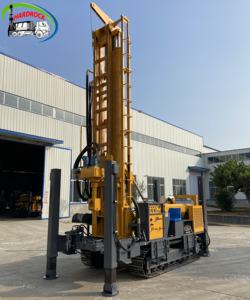 Machine de forage de puits d'eau <span class=keywords><strong>Hardrock</strong></span> à prix d'usine 600m 700m 800m avec moteur diesel à prix abordable - Product Image 2