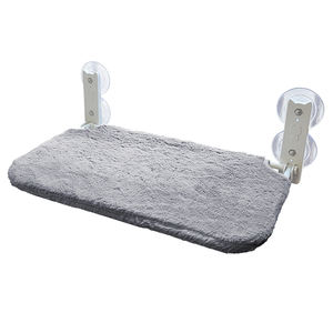 <span class=keywords><strong>Hamaca</strong></span> Para Gato con Ventana, Cama Inalámbrica con 4 Ventosas Fuertes, Marco de Acero Resistente, Diseño Plegable, Percha para Ventana de Gato - Product Image 1