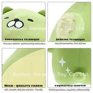 Peluche Orsetto Cartoon per Ufficio, Cuscino Morbido per Letto e Divano, Giocattolo Imbottito Personalizzabile - Product Image 3