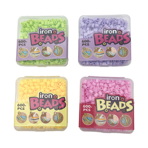Perles <span class=keywords><strong>Hama</strong></span> Perler personnalisées 600 pièces/boîte, écologiques, 5 mm, couleurs unies, perles à repasser, ensemble de jouets - Product Image 1