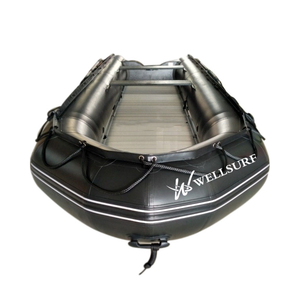 Bateau pneumatique en PVC et aluminium pour 2/3/4 personnes, épaissi, pour la pêche, vente en gros d'usine - Product Image 1