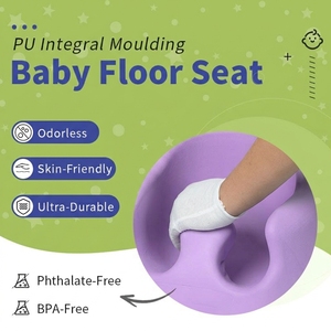 Asiento de Bebé Espumado Multifuncional, Silla de Piso y Elevador para Niños de 1 a 3 Años, Ecológico, para Comedor, Sala de Estar y para que el Bebé Aprenda a Sentarse - Product Image 3