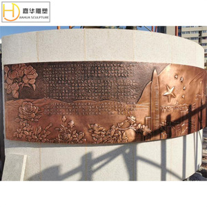 Escultura JAHUA, Relieve de Bronce Fundido, Rectangular, Arte Tradicional, Mural para Exhibición en Museo - Product Image 5