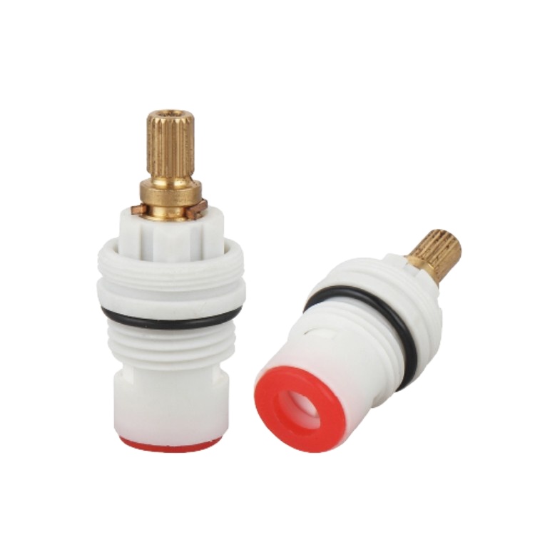 1/2 quick open brass lever plastic ceramic faucet cartridge