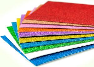 10 PCS đa A4 long lanh EVA Tấm bọt cho nghệ thuật thủ công mỹ nghệ và trang trí - Product Image 6