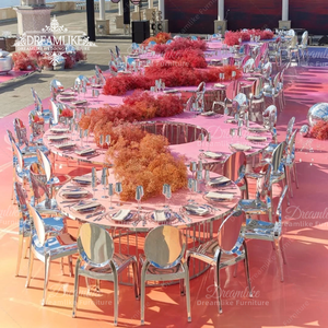 <span class=keywords><strong>Chaise</strong></span> de mariage en gros en plastique PC, couleur électroplaquée, <span class=keywords><strong>chaise</strong></span> de salle à manger, mobilier de mariage, <span class=keywords><strong>chaise</strong></span> de banquet d'hôtel - Product Image 4